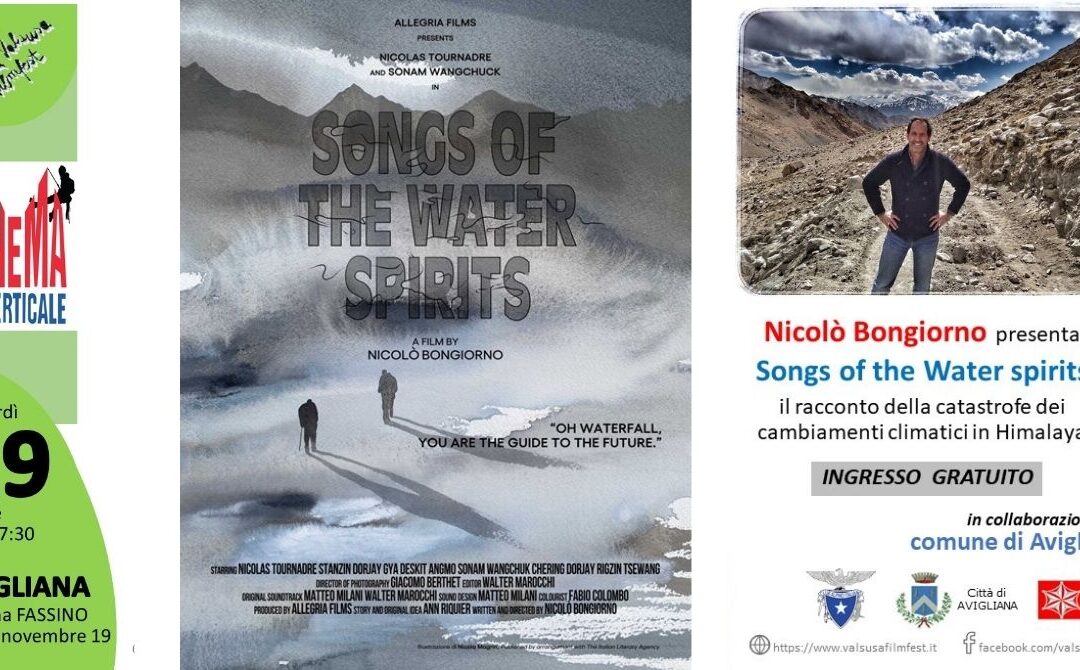 Nicolò Bongiorno presenta il suo film “Songs of the Water Spirits” – 29 aprile ad Avigliana
